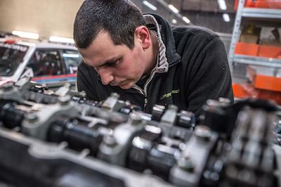 entwurf und herstellung von kolben Schmiedemotoren LORRTEC motorist