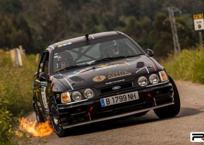 Sierra Cosworth groupe A Daniel Alonso (Past Racing) Championnat d’Europe VHC 2018 , Historic Vltava Rallye